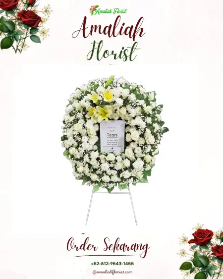 Krans Bunga Duka Seputih Raman